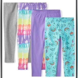 New Colorful Girls' 10 Leggings Set